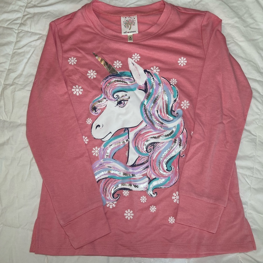 Girls Unicorn shirt